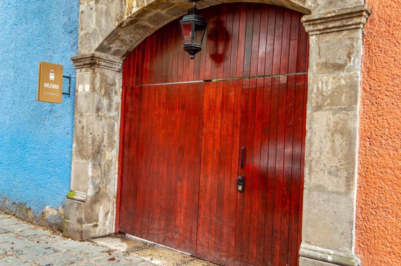 Mi Zona Lodging Coyoacan メキシコシティ エクステリア 写真