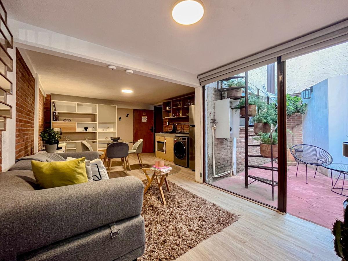 Mi Zona Lodging Coyoacan メキシコシティ エクステリア 写真